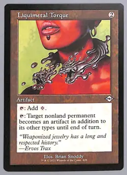Liquimetal Torque - Retro Frame - 428 - Modern Horizons 2 (MH2) MTG - Image 3
