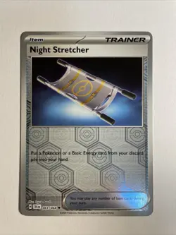 1x Shrouded Fable Pokemon Night Stretcher Reverse Holo Englisch NM/M Pokemon - Image 1