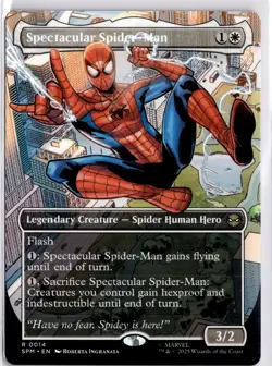 Spectacular Spider-Man Borderless Marvel's Spider-Man Regular R0014 TCG - Image 1