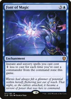 Font of Magic - Foil CLB LP MTG - Image 1