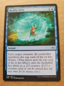MTG Magic the Gathering Reality Shift (46/189) Fate Reforged LP BULK DISCOUNT - Image 1