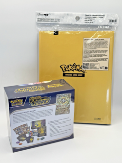 Pokemon TCG Surging Sparks Elite Trainer Box Sealed & Ultra Pro 9-pocket Binder - Image 2