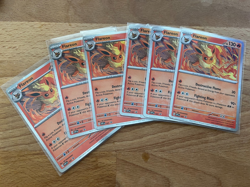 Pokemon Flareon SVP 167 Scarlet & Violet Cosmos Holo Black Star Promo NM - Image 2