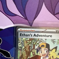 Pokemon TCG Destined Rivals Ethans Adventure #236 Special Illustration Rare Holo - Image 5