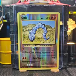 Onix Evolutions Reverse Holo Pokemon TCG 61/108 XY Common - Image 1