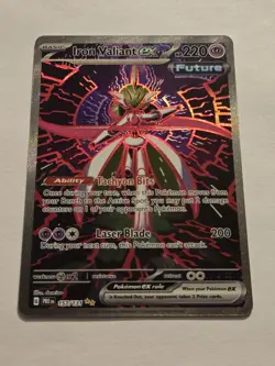 Iron Valiant ex 157/131 Sv: Prismatic Evolutions Holo SIR Pokemon TCG - Image 1