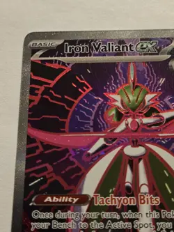 Iron Valiant ex 157/131 Sv: Prismatic Evolutions Holo SIR Pokemon TCG - Image 3