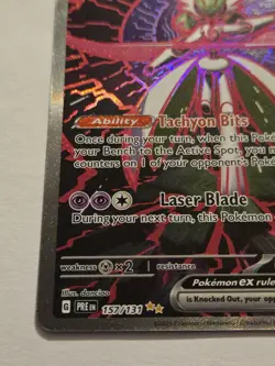 Iron Valiant ex 157/131 Sv: Prismatic Evolutions Holo SIR Pokemon TCG - Image 4
