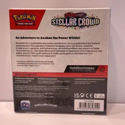 Pokemon TCG Scarlet & Violet Stellar Crown Booster Bundle Factory Sealed - Image 2