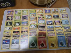 Pokemon VINTAGE Complete Set Common & Uncommon Base Set 2 - Image 2