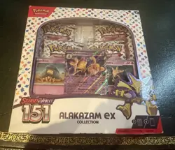 Pokemon TCG 151 Alakazem ex Collection Box Brand New & Sealed - Image 1