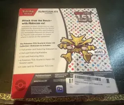 Pokemon TCG 151 Alakazem ex Collection Box Brand New & Sealed - Image 2