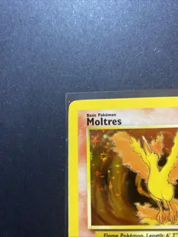 Moltres 12/62 Fossil Holo Unlimited Pokemon WOTC NM - Image 3
