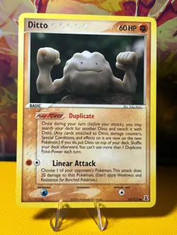 Ditto 62/113 EX Delta Species Pokemon 2005 - Image 1