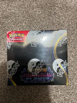 Pokemon TCG: Mega Evolution -Phantasmal Flames Booster Display (36 Packs) Sealed - Image 1