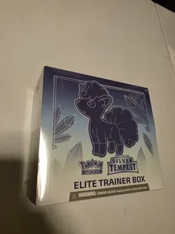 Pokemon TCG Sword & Shield: Silver Tempest Elite Trainer Box - Factory Sealed - - Image 1