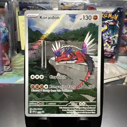 Pokemon TCG Koraidon SVP Black Star Promos SVP014 Holo NM - Image 1
