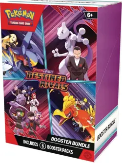 Pokemon TCG Scarlet & Violet Destined Rivals Booster Bundle 6 Packs - Image 1