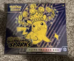 Pokemon TCG Surging Sparks Elite Trainer Box ETB New/Sealed ✅ Scarlet and Violet - Image 1