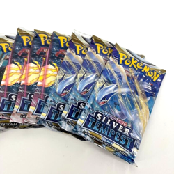 Lot of (10) Pokemon TCG Sword & Shield Silver Tempest Booster Packs - NEW/SEALED - Image 2