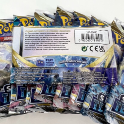 Lot of (10) Pokemon TCG Sword & Shield Silver Tempest Booster Packs - NEW/SEALED - Image 4