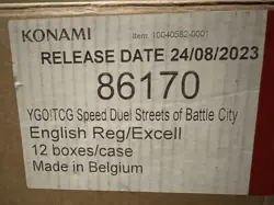 Yu-Gi-Oh! Speed Duel: Streets of Battle City Box FACTORY SEALED CASE - Image 2