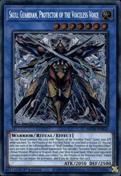 Skull Guardian, Protector of the Voiceless Voice Pris MP25-EN055 Yu-Gi-Oh! - Image 1