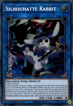 Silhouhatte Rabbit 1st Prismatic Secret MP25-EN090 Yu-Gi-Oh! - Image 1