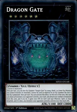 Dragon Gate 1st Prismatic Secret MP25-EN148 Yu-Gi-Oh! - Image 1