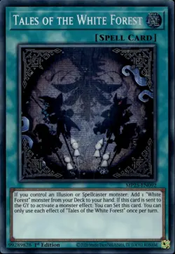 Tales of the White Forest 1st Prismatic Secret MP25-EN092 Yu-Gi-Oh! - Image 1