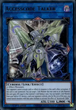 Accesscode Talker 1st Ultra MP25-EN272 Yu-Gi-Oh! - Image 1