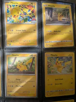 Pokemon TCG Lot Of 21 Assorted Pikachu Cards Fossil Jungle Base Set 2 - Image 1