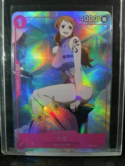 NAMI One Piece Waifu Goddess Card CUSTOM MADE - Image 1