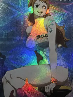 NAMI One Piece Waifu Goddess Card CUSTOM MADE - Image 2
