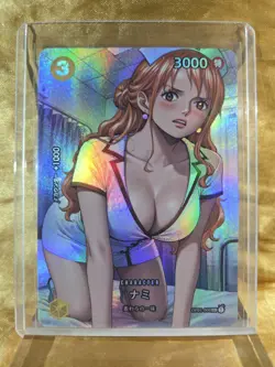 NAMI One Piece Waifu Goddess Card CUSTOM MADE - Image 2