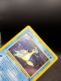 Lapras 10/62 Fossil Set Rare Holo Pokemon Card 1999 WOTC - Image 3