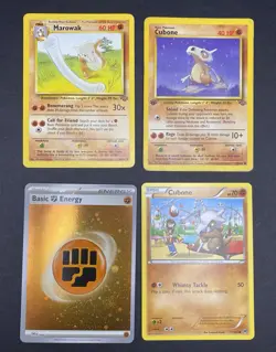 10x Pokemon Cards Marowak Cubone Lot - Cosmos Holo XY Vintage 1st Edition TCG - Image 4