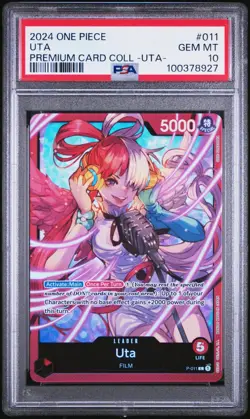 2024 ONE PIECE PREMIUM CARD COLLECTION -UTA- #011 UTA PSA 10 - Image 1