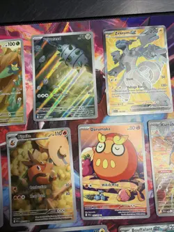 Lot Of 13 Black Bolt Full Art And More Pokemon Cards TCG All Pack Fresh NM - Image 3
