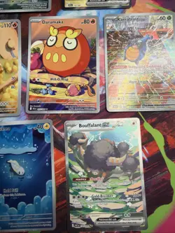 Lot Of 13 Black Bolt Full Art And More Pokemon Cards TCG All Pack Fresh NM - Image 5