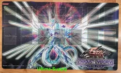 Konami Official Yugioh Stardust Overdriver Dragon Playmat Card Game Mat - Image 1