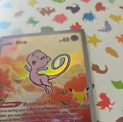 After Skool Hobby - Mew SR AR - FAN ART Card - Image 5
