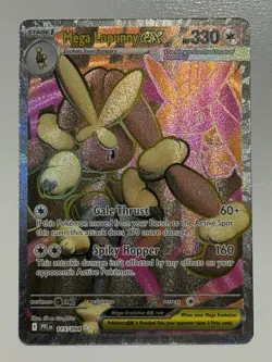 Mega Lopunny EX 115/094 - Phantasmal Flames - Pokemon Card - NM/Mint - Image 1