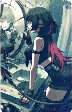 JANE DOE Zenless Zone Zero ZZZ Anime Collectible Artwork Card - Image 1