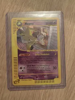 Hypno H12/H32 Aquapolis Holo Rare Pokemon Card WOTC - Image 1