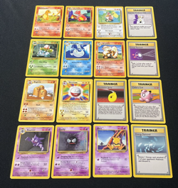 NM Pokemon 16 Card Lot Rares Common Uncommon WOTC English Charmander - Image 1