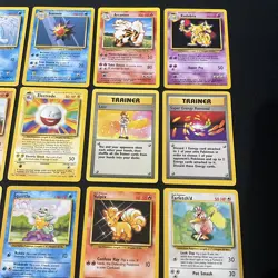 NM Pokemon 16 Card Lot Rares Common Uncommon WOTC English Base set - Image 3