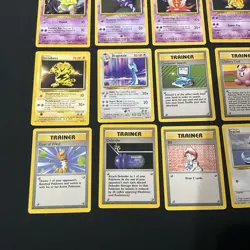 NM Pokemon 16 Card Lot Rares Common Uncommon WOTC English base set - Image 5