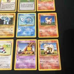 NM Pokemon 16 Card Lot Rares Common Uncommon WOTC English base set - Image 4