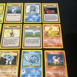 NM Pokemon 16 Card Lot Rares Common Uncommon WOTC English base set - Image 5